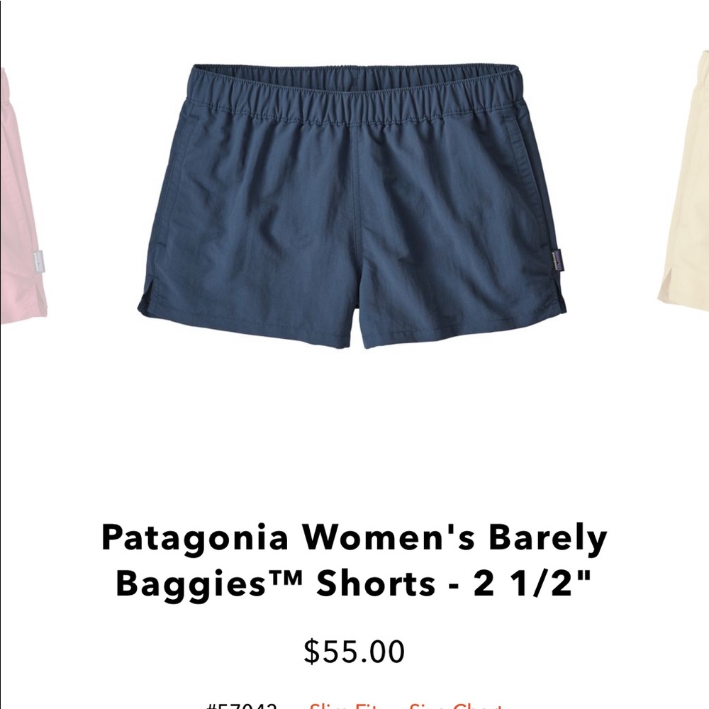 Patagonia barley baggies